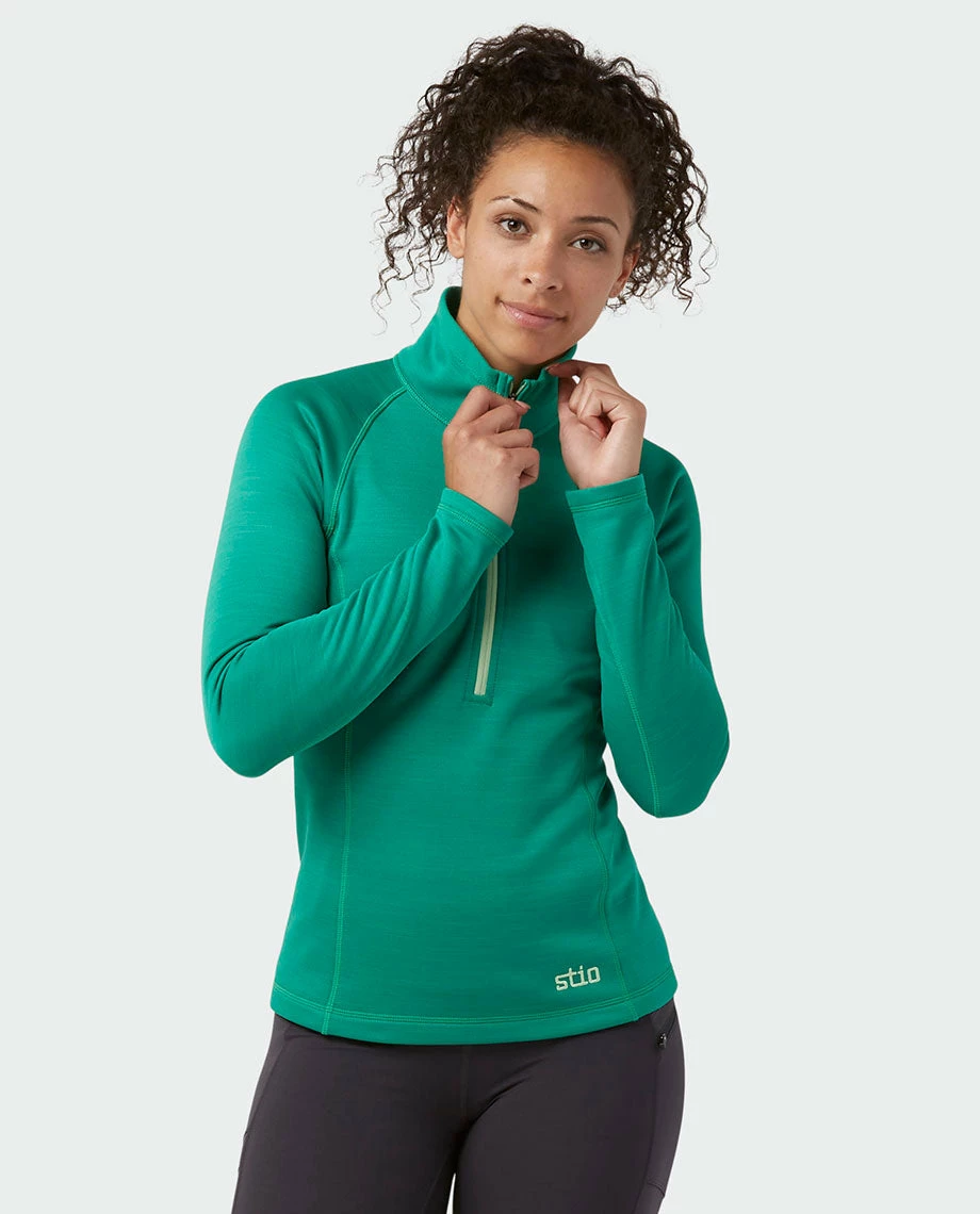 New 😀 Stio Women's Gannett Peak Fleece Half Zip 🎉 12 New 😀 Stio Women's Gannett Peak Fleece Half Zip 🎉 - Image 12