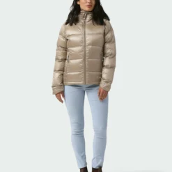 Buy 😉 Stio Women's Hometown Down Hooded Jacket 🧨 -Stio Sales Shop W Hometown Down Hooded Jacket Rodeo Dust 4