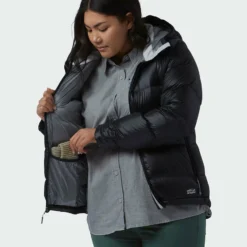 Buy 😉 Stio Women's Hometown Down Hooded Jacket 🧨 -Stio Sales Shop W Hometown Down Jacket Tap Shoe Alt 4