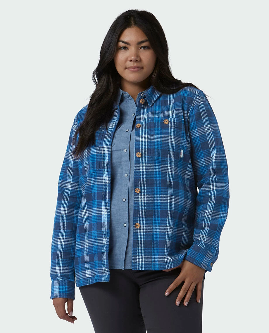New ✔️ Stio Women's Hutkeeper Flannel Shirt ✔️ 3 New ✔️ Stio Women's Hutkeeper Flannel Shirt ✔️ - Image 3