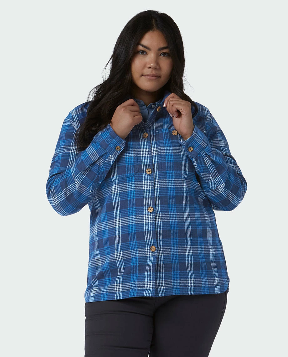 New ✔️ Stio Women's Hutkeeper Flannel Shirt ✔️ 2 New ✔️ Stio Women's Hutkeeper Flannel Shirt ✔️ - Image 2