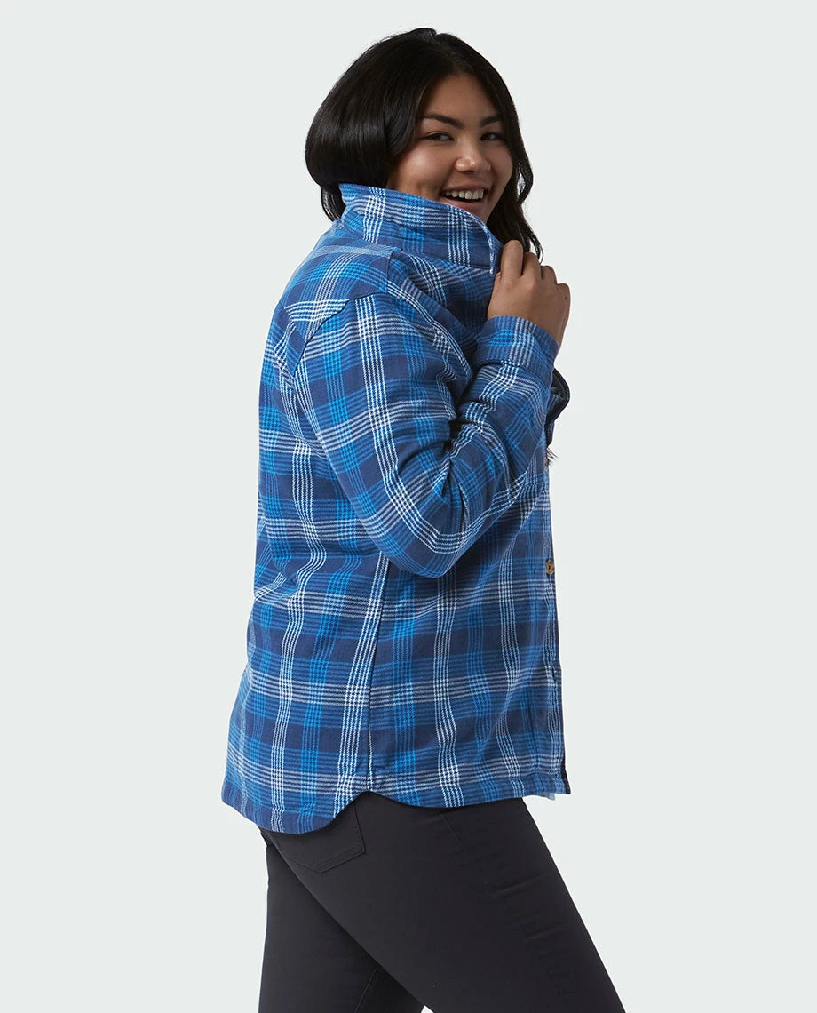 New ✔️ Stio Women's Hutkeeper Flannel Shirt ✔️ 4 New ✔️ Stio Women's Hutkeeper Flannel Shirt ✔️ - Image 4