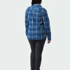 New ✔️ Stio Women's Hutkeeper Flannel Shirt ✔️ 30 New ✔️ Stio Women's Hutkeeper Flannel Shirt ✔️ -Stio Sales Shop W Hutkeeper Flannel Shirt Mountain Shadow Plaid Alt 7