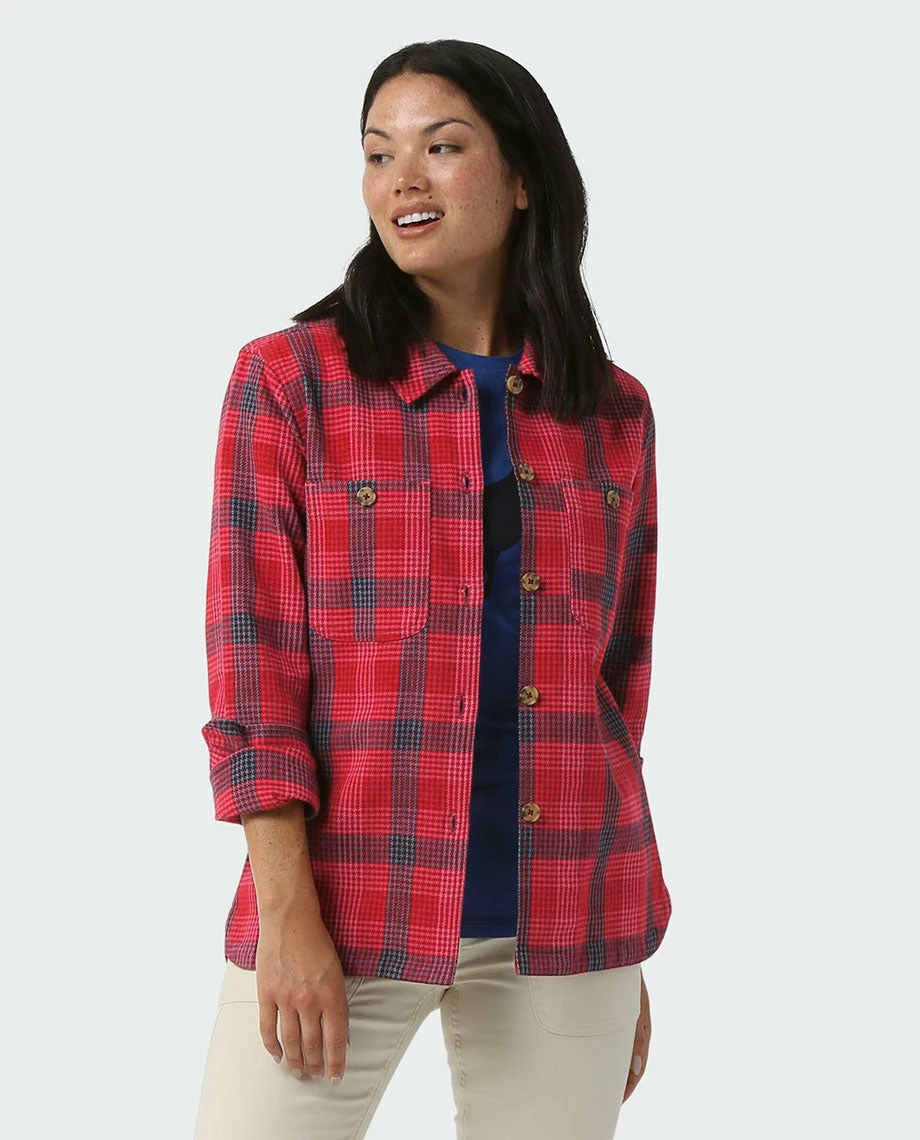 New ✔️ Stio Women's Hutkeeper Flannel Shirt ✔️ 9 New ✔️ Stio Women's Hutkeeper Flannel Shirt ✔️ - Image 9