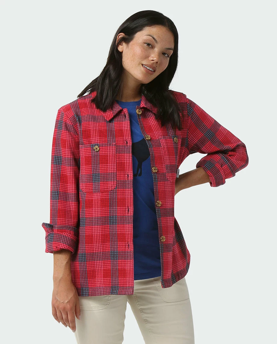 New ✔️ Stio Women's Hutkeeper Flannel Shirt ✔️ 11 New ✔️ Stio Women's Hutkeeper Flannel Shirt ✔️ - Image 11