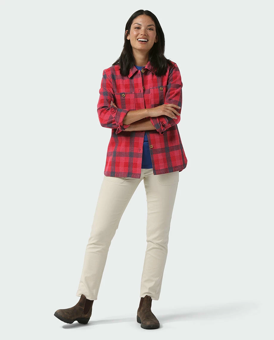 New ✔️ Stio Women's Hutkeeper Flannel Shirt ✔️ 12 New ✔️ Stio Women's Hutkeeper Flannel Shirt ✔️ - Image 12