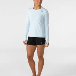 Discount ✨ Stio Women's Hylas Crew LS 🌟 -Stio Sales Shop W Hylas Crew LS Misty Cloud 3