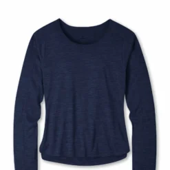 Hot Sale 🔥 Stio Women's Icefloe Tech Tee LS ✨ -Stio Sales Shop W Ice Flow Tech Tee LS Maritime Blue