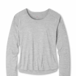 Hot Sale 🔥 Stio Women's Icefloe Tech Tee LS ✨ -Stio Sales Shop W Ice Flow Tech Tee LS Quiet Gray