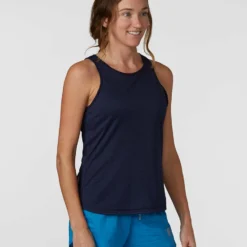 Budget ✨ Stio Women's Icefloe Tech Tank 😀 -Stio Sales Shop W Icefloe Tech Tank Maritime Blue 1