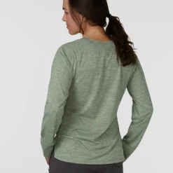 Hot Sale 🔥 Stio Women's Icefloe Tech Tee LS ✨ -Stio Sales Shop W Icefloe Tech Tee LS Lily Pad 2