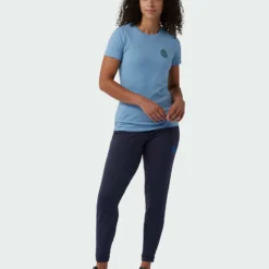 Wholesale 😉 Stio Women's Pinecone Ripple Tee ❤️ -Stio Sales Shop W Pinecone Ripple Tee Light Blue Heather 3