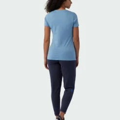 Wholesale 😉 Stio Women's Pinecone Ripple Tee ❤️ -Stio Sales Shop W Pinecone Ripple Tee Light Blue Heather 4