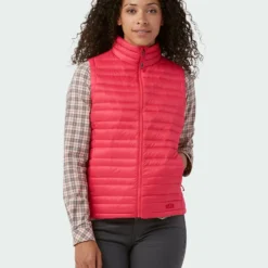 Brand new 😍 Stio Women's Pinion Down Vest 😀 -Stio Sales Shop W Pinion Down Vest Pink Elation 1