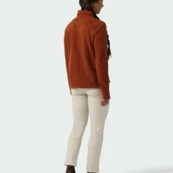 Hot Sale 🥰 Stio Women's Rawlins Shearling Fleece Half Zip ❤️ 35 Hot Sale 🥰 Stio Women's Rawlins Shearling Fleece Half Zip ❤️ -Stio Sales Shop W Rawlins Shearling Fleece Half Zip Maple Brown 4