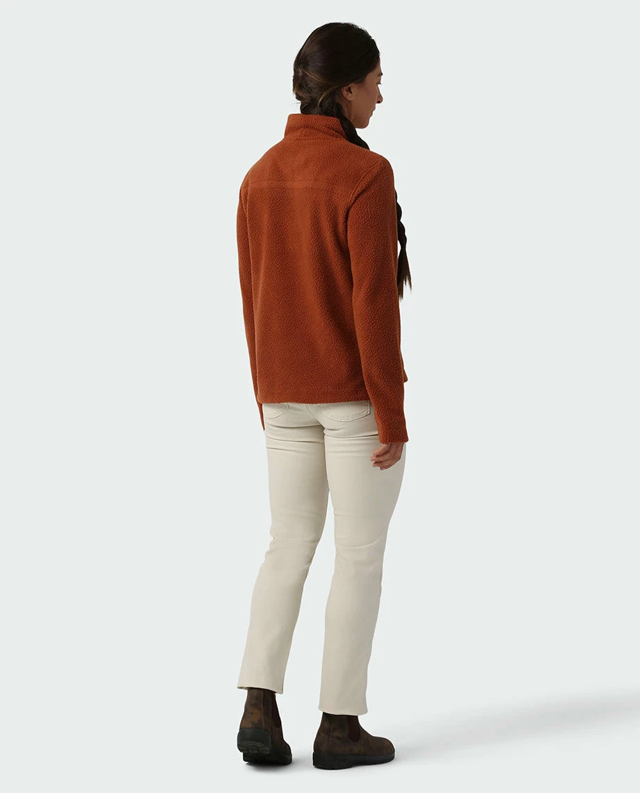 Hot Sale 🥰 Stio Women's Rawlins Shearling Fleece Half Zip ❤️ 16 Hot Sale 🥰 Stio Women's Rawlins Shearling Fleece Half Zip ❤️ - Image 16