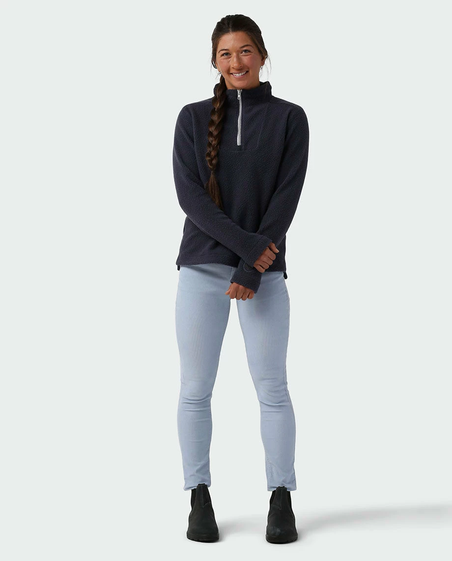 Hot Sale 🥰 Stio Women's Rawlins Shearling Fleece Half Zip ❤️ 4 Hot Sale 🥰 Stio Women's Rawlins Shearling Fleece Half Zip ❤️ - Image 4