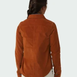 Promo 🤩 Stio Women's Saratoga Cord 🌟 Shirt ⌛ -Stio Sales Shop W Saratoga Cord Shirt Maple Brown 3