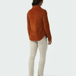 Promo 🤩 Stio Women's Saratoga Cord 🌟 Shirt ⌛ -Stio Sales Shop W Saratoga Cord Shirt Maple Brown 5