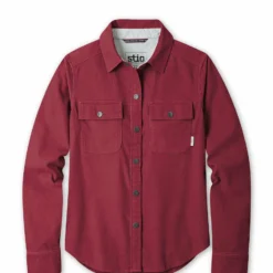 Promo 🤩 Stio Women's Saratoga Cord 🌟 Shirt ⌛ -Stio Sales Shop W Saratoga Cord Shirt Roasted Beet