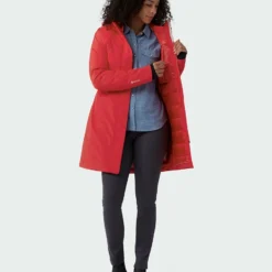 Cheap ❤️ Stio Women's Shot 7 Down Parka ✨ -Stio Sales Shop W Shot 7 Down Parka Risk Red 4