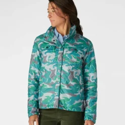 Coupon 🎉 Stio Women's Skycrest Insulated Snap Shirt 👏 -Stio Sales Shop W Skycrest Conifer Camo 1 31c00a1a e523 4056 aec4 1bb1237daf09