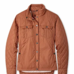 Coupon 🎉 Stio Women's Skycrest Insulated Snap Shirt 👏 -Stio Sales Shop W Skycrest Snap Shirt Maple Brown