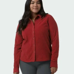 Flash Sale ๐ Stio Women's Thermop Fleece Snap Shirt ๐งจ 41 Flash Sale ๐ Stio Women's Thermop Fleece Snap Shirt ๐งจ -Stio Sales Shop W Thermop Roasted Beet Alt 1