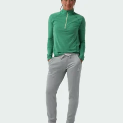 Coupon 🎁 Stio Women's Tipton Tech Half Zip 🛒 -Stio Sales Shop W Tipton Tech Half Zip Greenery Heather 3