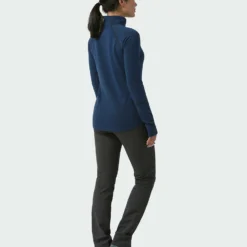 Coupon 🎁 Stio Women's Tipton Tech Half Zip 🛒 -Stio Sales Shop W Tipton Tech Half Zip Mulberry Heather 5