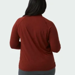 Best reviews of 🔥 Stio Women's Tipton Tech Turtleneck 🎁 -Stio Sales Shop W Tipton Turtle Neck Roasted Beet Heather Alt 3