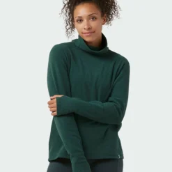 Cheap ✨ Stio Women's Turpin Fleece Funnel Neck ✨ 48 Cheap ✨ Stio Women's Turpin Fleece Funnel Neck ✨ -Stio Sales Shop W Turpin Fleece Funnel Neck Treeline Green Heather 1