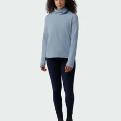 Cheap ✨ Stio Women's Turpin Fleece Funnel Neck ✨ 34 Cheap ✨ Stio Women's Turpin Fleece Funnel Neck ✨ -Stio Sales Shop W Turpin Fleece Funnel Neck Wind River Blue Heather 5