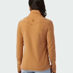 Budget 🎉 Stio Women's Turpin Fleece Half Zip ✨ -Stio Sales Shop W Turpin Fleece Half Zip Bourbon Heather 2