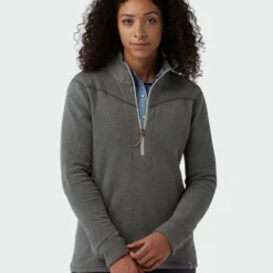 Budget 🎉 Stio Women's Turpin Fleece Half Zip ✨ -Stio Sales Shop W Turpin Fleece Half Zip Tap Shoe Heather 1