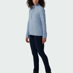 Budget 🎉 Stio Women's Turpin Fleece Half Zip ✨ -Stio Sales Shop W Turpin Fleece Half Zip Wind River Blue Heather 6