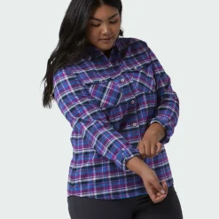 Best reviews of ✔️ Stio Women's Willow Midweight Flannel Shirt 😀 55 Best reviews of ✔️ Stio Women's Willow Midweight Flannel Shirt 😀 -Stio Sales Shop W Willow Flannel Shirt Dark Amethyst Plaid Alt 3