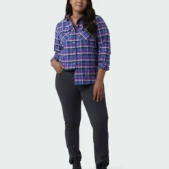 Best reviews of ✔️ Stio Women's Willow Midweight Flannel Shirt 😀 56 Best reviews of ✔️ Stio Women's Willow Midweight Flannel Shirt 😀 -Stio Sales Shop W Willow Flannel Shirt Dark Amethyst Plaid Alt 6